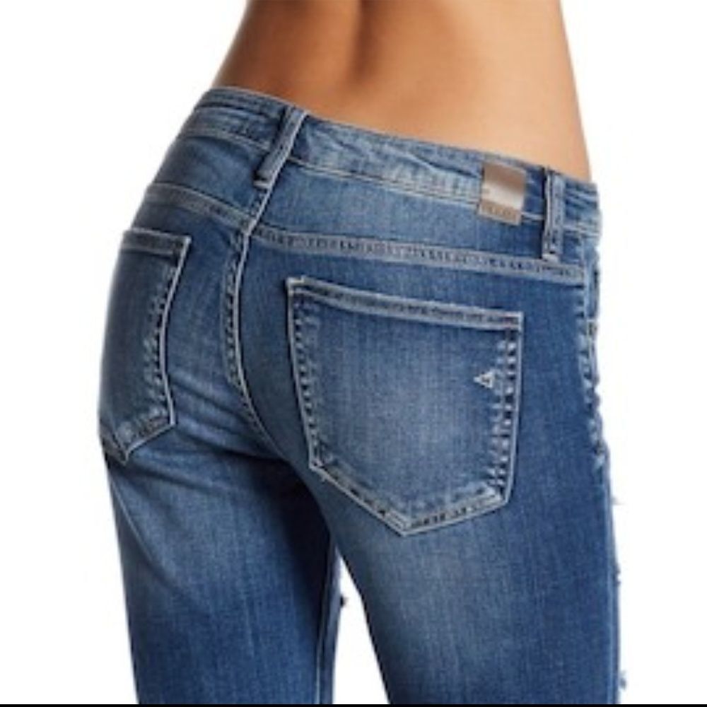 Hidden Jeans Distressed Skinny Ankle Jeans - Picture 3 of 6